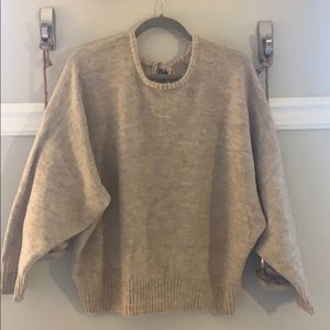 Open Back Sweater